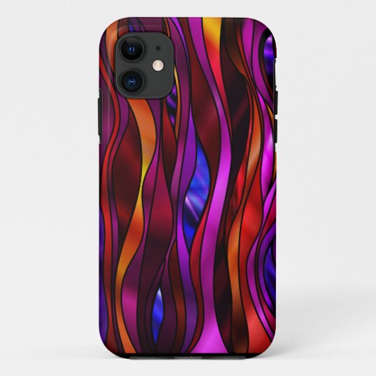 Coques Case-Mate iPhone Verre Abstrait (Dos)