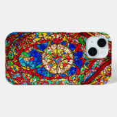 Coques Case-Mate iPhone Verre Abstrait Vibrant (Verso (horizontal))