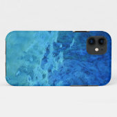 Coques Case-Mate iPhone Verre bleu Aqua (Dos (Horizontal))