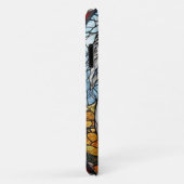 Coques Case-Mate iPhone Verre coloré Cheval Blanc (Dos/Droite)