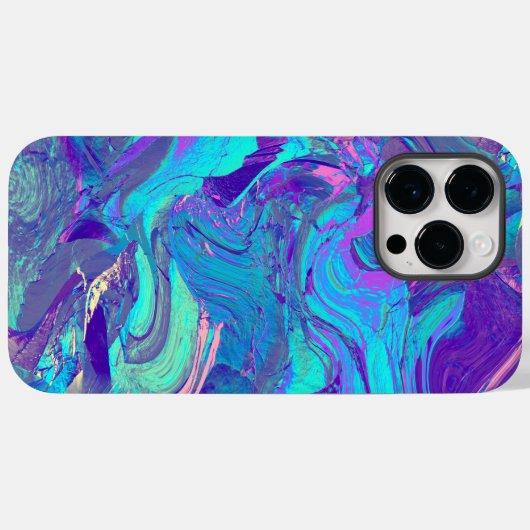 Coques Case-Mate iPhone verre d'art à aile de fée : (Verso (horizontal))