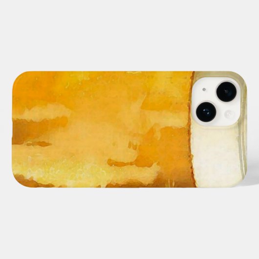 Coques Case-Mate iPhone Verre de bière (Verso (horizontal))