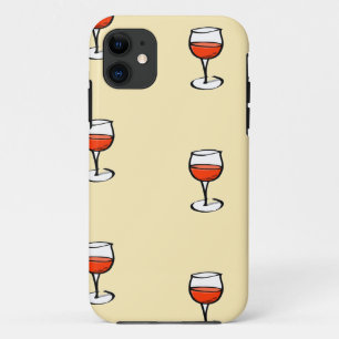 Case-Mate iPhone Case Verre de vin sur orange