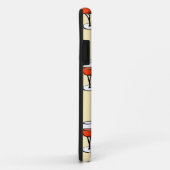 Coques Case-Mate iPhone Verre de vin sur orange (Dos/Droite)