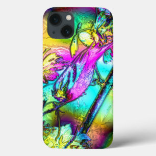 Coques Pour iPhone Verre d'oiseaux Art 1