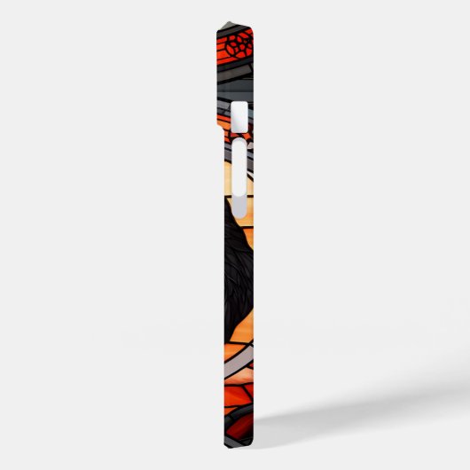 Coques Case-Mate iPhone Verre Éffrayant Raven (Verso / Gauche)