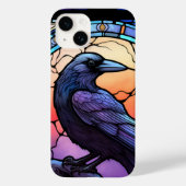 Coques Case-Mate iPhone Verre Éffrayant Raven (Verso)