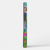 Coques Case-Mate iPhone Verre floral (Verso / Droite)