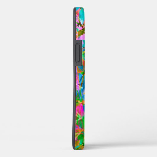 Coques Case-Mate iPhone Verre floral (Verso / Droite)
