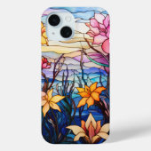 Coques Case-Mate iPhone Verre floral vif Art pour les femmes (Verso)
