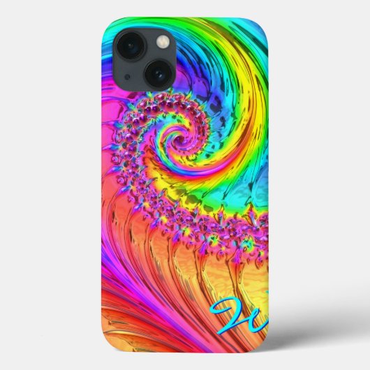 Coques Case-Mate iPhone Verre fractal 6 (Verso)