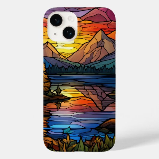 Coques Case-Mate iPhone Verre joli camping été (Verso)