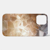 Coques Case-Mate iPhone Verre ondulé avec rétroéclairage. Belle lumière r (Verso (horizontal))