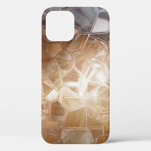 Coques Case-Mate iPhone Verre ondulé avec rétroéclairage. Belle lumière r (Verso)