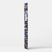 Coques Case-Mate iPhone Verre rouge et bleu au plafond (Verso / Droite)