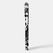 Coques Case-Mate iPhone Verre tendu Léopard noir et blanc (Verso / Gauche)