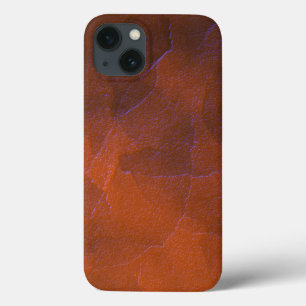 Etui iPhone Case-Mate Verre Texturé Abstrait Terreux Orange Bleu