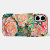 Coques Case-Mate iPhone Verre Tiré Effet Rose Verre Tiré Boîtier de téléph (Verso (horizontal))