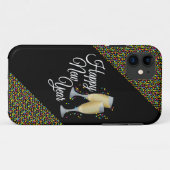 Coques Case-Mate iPhone Verres de la bonne année I Champagne (Dos (Horizontal))