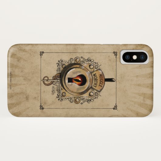 Coques Case-Mate iPhone Verrouillage MUGGLE WORTHY™ (Dos (Horizontal))