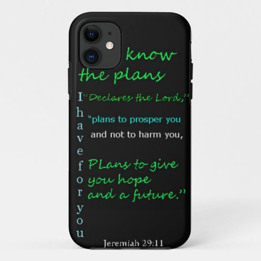 Coques Case-Mate iPhone vers fait sur commande de bible de conception (Dos)
