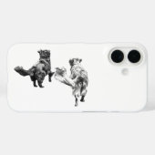 Coques Case-Mate iPhone Vers la lune de récolte (Verso (horizontal))