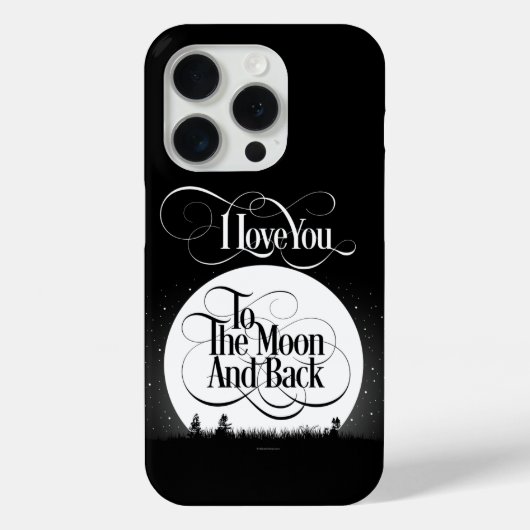 Coques Case-Mate iPhone Vers La Lune Et Retour (Verso)