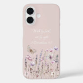 Coques Case-Mate iPhone Verset biblique floral (Verso)