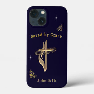 Case-Mate iPhone Case Verset biblique sauvé par Grace
