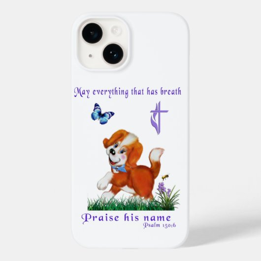 Coques Case-Mate iPhone verset de la Bible (Verso)