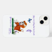 Coques Case-Mate iPhone verset de la Bible (Verso (horizontal))
