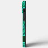 Coques Case-Mate iPhone Vert à motif (Verso / Gauche)