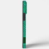 Coques Case-Mate iPhone Vert à motif (Verso / Droite)