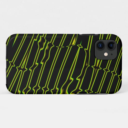 Coques Case-Mate iPhone Vert aléatoire (Dos (Horizontal))