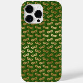 COQUES Case-Mate iPhone VERT AVEC MASQUES DE GRAS MARDI OR (Verso)