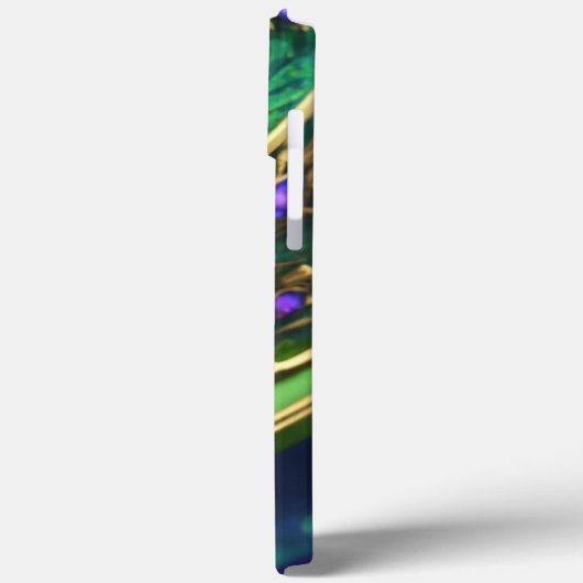 Coques Case-Mate iPhone vert avec or (Verso / Gauche)