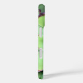 Coques Case-Mate iPhone Vert avec pourpre Conseils Succulent Gros plan Pho (Verso / Droite)