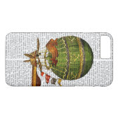 Coques Case-Mate iPhone Vert ballon à air chaud (Dos (Horizontal))