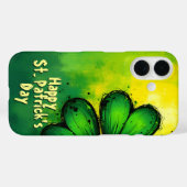 Coques Case-Mate iPhone Vert, Bonheur & Joie - Bonne Saint-Patrick ! (Verso (horizontal))