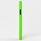 Coques Case-Mate iPhone Vert citron (Dos/Droite)