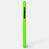 Coques Case-Mate iPhone Vert citron (Dos/Gauche)