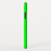 Coques Case-Mate iPhone Vert citron (Dos/Droite)