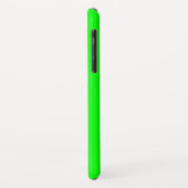 Coques Case-Mate iPhone Vert citron (Dos/Gauche)