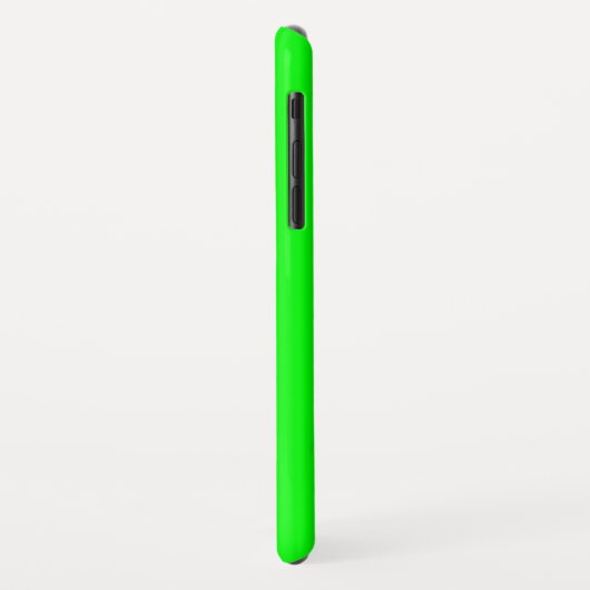 Coques Case-Mate iPhone Vert citron (Dos/Gauche)