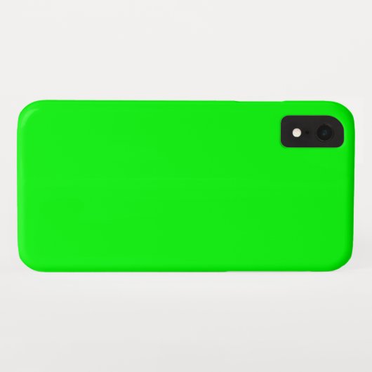 Coques Case-Mate iPhone Vert citron (Dos (Horizontal))