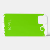 Coques Case-Mate iPhone Vert clair professionnel élégant moderne (Verso (horizontal))