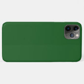 Coques Case-Mate iPhone Vert conifère solide (Dos (Horizontal))
