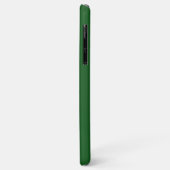 Coques Case-Mate iPhone Vert conifère solide (Dos/Gauche)