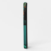Coques Case-Mate iPhone Vert cuivre (Dos/Gauche)