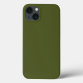 Coques Case-Mate iPhone Vert de l'armée (Verso)
